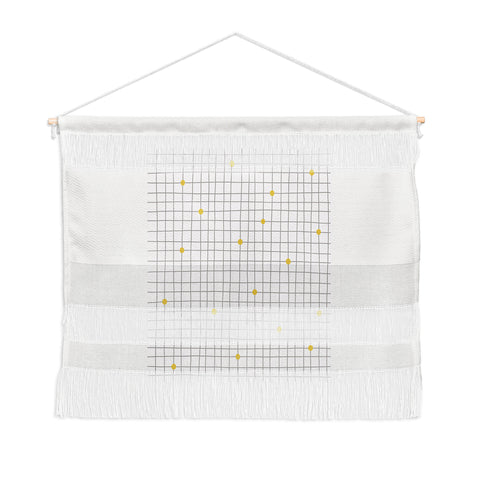 Hello Twiggs Grid and Dots Wall Hanging Landscape