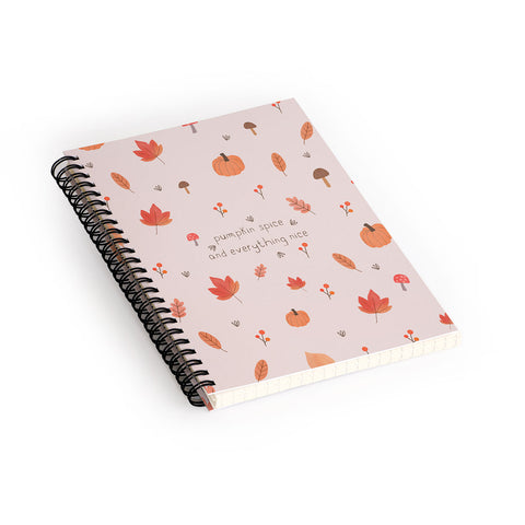 Hello Twiggs Happy Fall Spiral Notebook