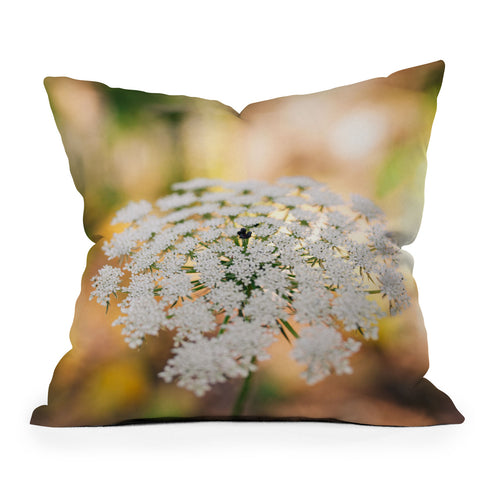 Hello Twiggs Lace Throw Pillow