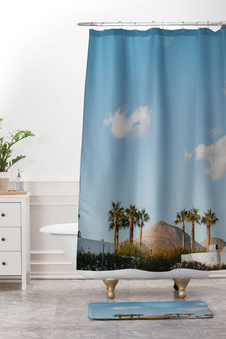 Hello Twiggs Lanzarote Shower Curtain And Mat