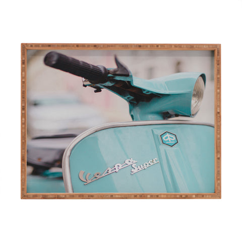 Hello Twiggs Mint Vespa Rectangular Tray