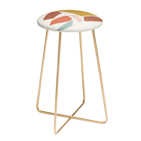 Hello Twiggs Modern Abstract Counter Stool