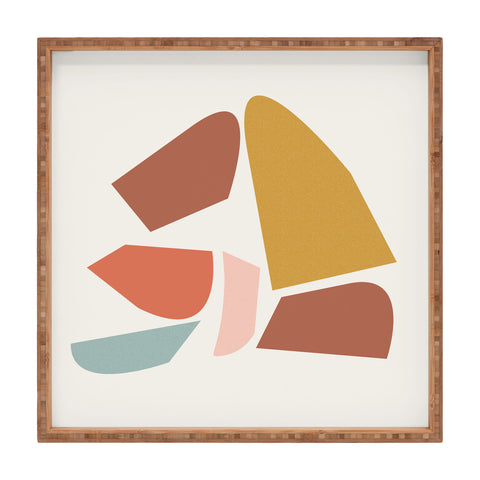 Hello Twiggs Modern Abstract Square Tray