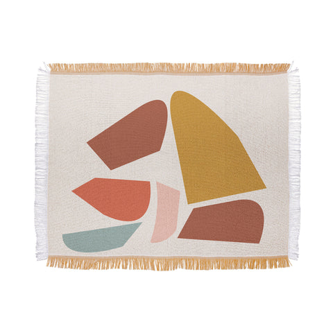Hello Twiggs Modern Abstract Throw Blanket