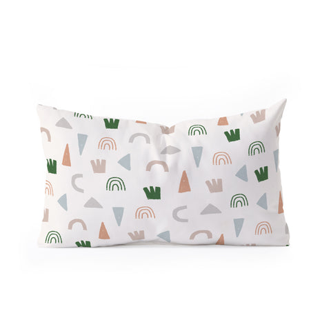 Hello Twiggs Modern Shapes Oblong Throw Pillow