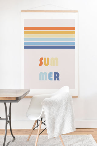 Hello Twiggs Modern Summer Art Print And Hanger