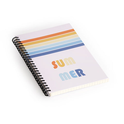 Hello Twiggs Modern Summer Spiral Notebook
