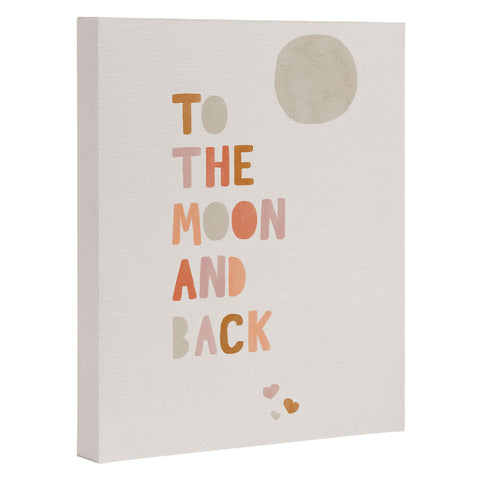 Hello Twiggs Moon and Back Art Canvas