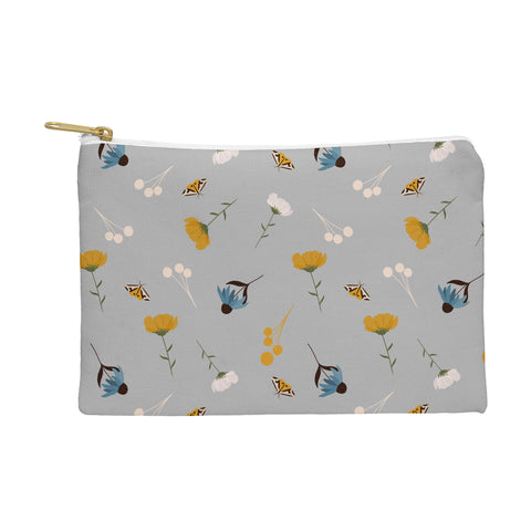 Hello Twiggs Moths and Flowers Pouch