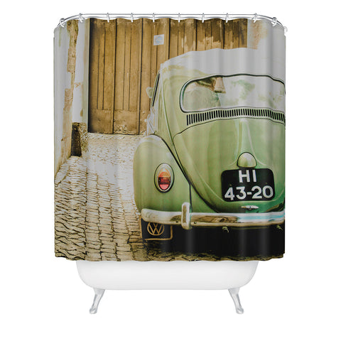 Hello Twiggs Mrs Olive Green Shower Curtain