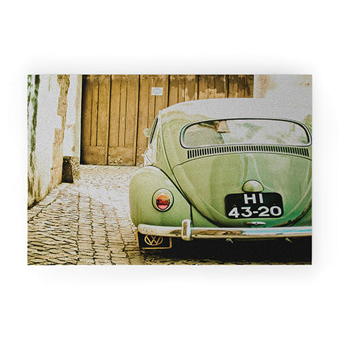 Hello Twiggs Mrs Olive Green Welcome Mat