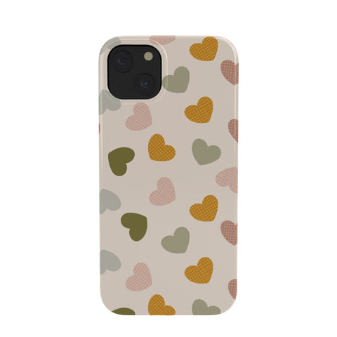 Hello Twiggs Muted Hearts Phone Case