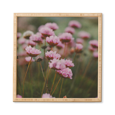 Hello Twiggs Pale Pink Flowers Framed Wall Art