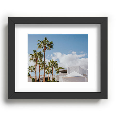 Hello Twiggs Palm Trees Island Recessed Framing Rectangle