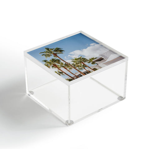 Hello Twiggs Palm Trees Island Acrylic Box