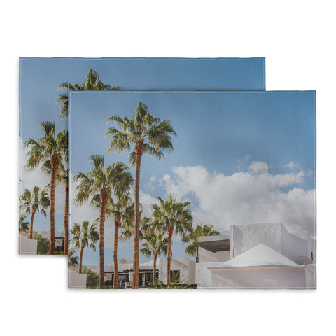 Hello Twiggs Palm Trees Island Placemat