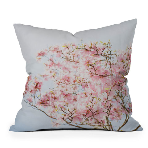 Hello Twiggs Pink Wonderland Throw Pillow