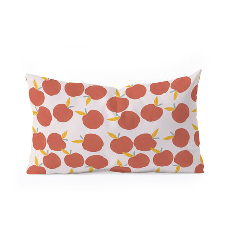 Hello Twiggs Red Apple Oblong Throw Pillow