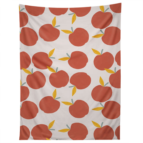 Hello Twiggs Red Apple Tapestry