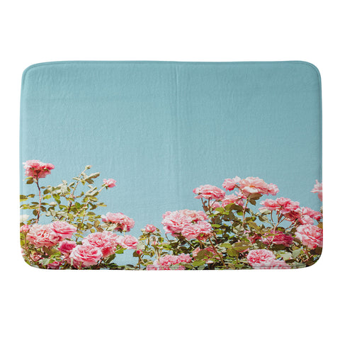 Hello Twiggs Roses are Pink Memory Foam Bath Mat