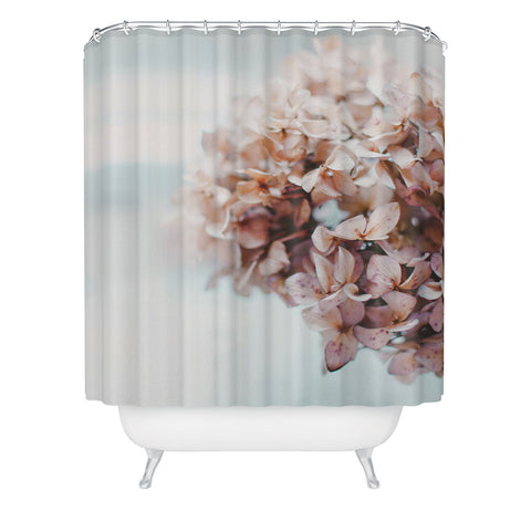 Hello Twiggs Soft Hydrangea Shower Curtain