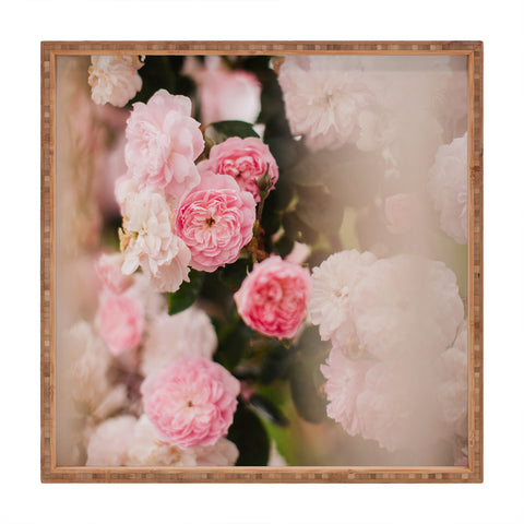 Hello Twiggs Soft Roses Square Tray