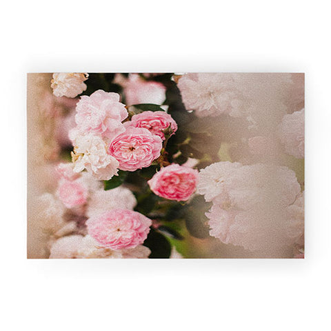 Hello Twiggs Soft Roses Welcome Mat