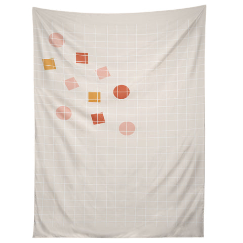 Hello Twiggs Spring Grid Tapestry