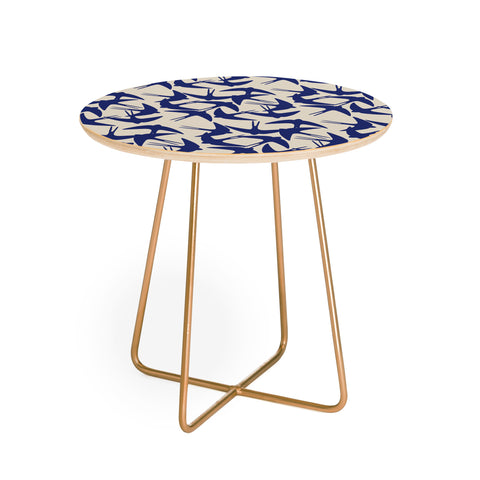 Hello Twiggs Spring Swallows Round Side Table