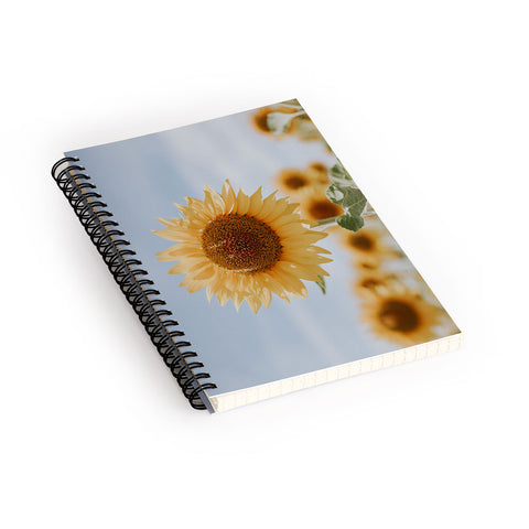 Hello Twiggs Sunflower in Seville Spiral Notebook
