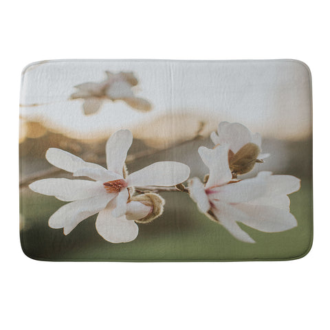 Hello Twiggs Sunset Magnolias Memory Foam Bath Mat