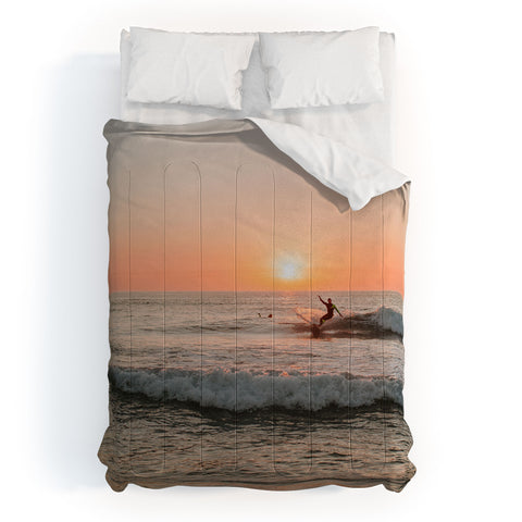 Hello Twiggs Surfers Wave Comforter