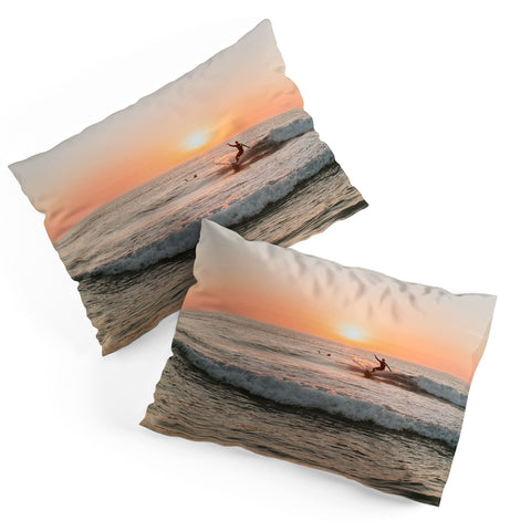 Hello Twiggs Surfers Wave Pillow Shams