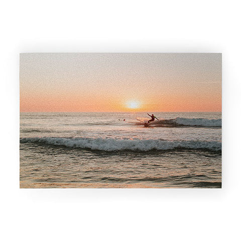 Hello Twiggs Surfers Wave Welcome Mat