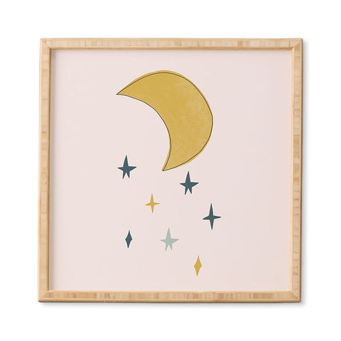 Hello Twiggs The Moon and the Stars Framed Wall Art