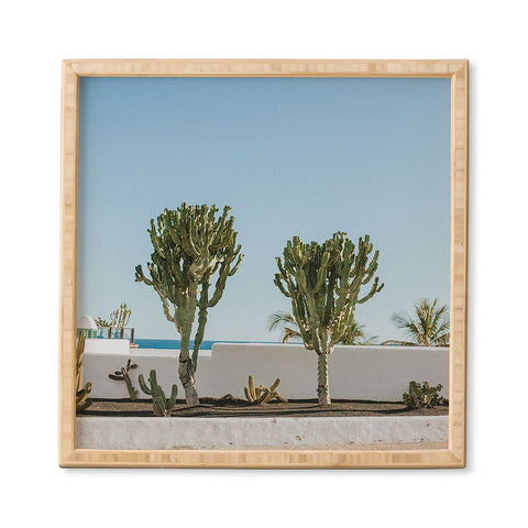 Hello Twiggs Three Cactus Framed Wall Art