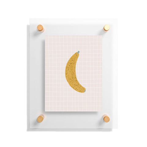 Hello Twiggs Yellow Banana Floating Acrylic Print