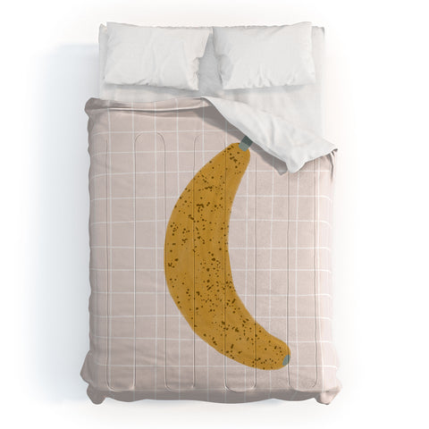 Hello Twiggs Yellow Banana Comforter