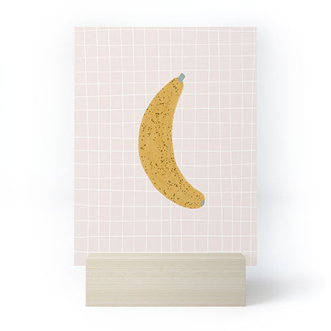 Hello Twiggs Yellow Banana Mini Art Print