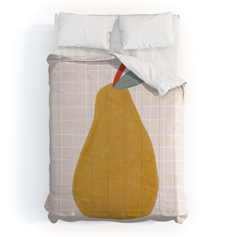 Hello Twiggs Yellow Pear Comforter