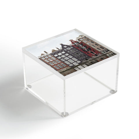 Henrike Schenk - Travel Photography Buildings In Amsterdam City Picture Dutch Canals Acrylic Box