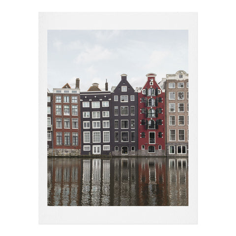Henrike Schenk - Travel Photography Buildings In Amsterdam City Picture Dutch Canals Art Print