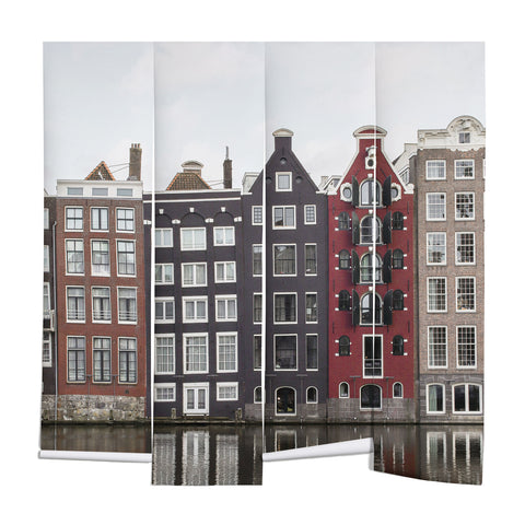 Henrike Schenk - Travel Photography Buildings In Amsterdam City Picture Dutch Canals Wall Mural