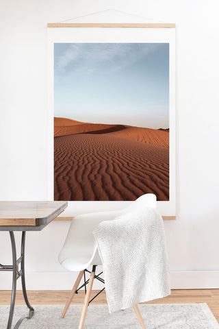 Henrike Schenk - Travel Photography Fine Desert Structures Photo Sahara Desert Morocco Art Print And Hanger
