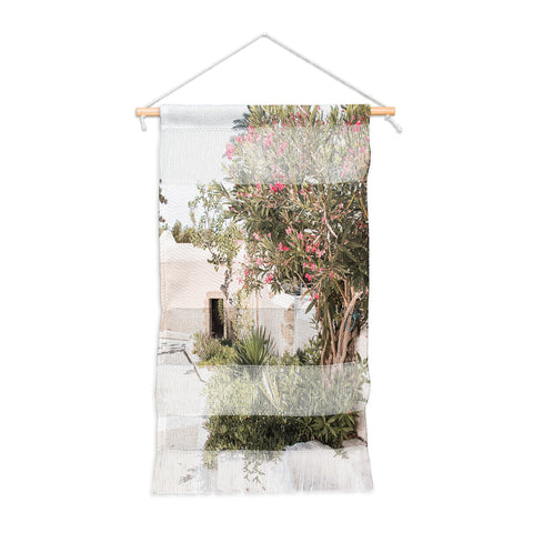 Henrike Schenk - Travel Photography Greece Summer Scenery With Plants Photo White Island Architecture Wall Hanging Portrait