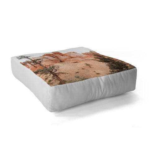 Henrike Schenk - Travel Photography Landscape Of Bryce National Park Photo Utah Nature Floor Pillow Square