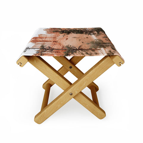 Henrike Schenk - Travel Photography Landscape Of Bryce National Park Photo Utah Nature Folding Stool
