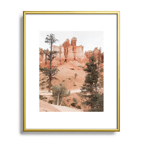 Henrike Schenk - Travel Photography Landscape Of Bryce National Park Photo Utah Nature Metal Framed Art Print