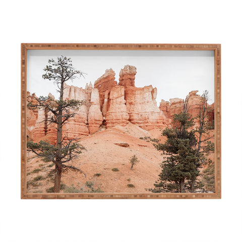 Henrike Schenk - Travel Photography Landscape Of Bryce National Park Photo Utah Nature Rectangular Tray