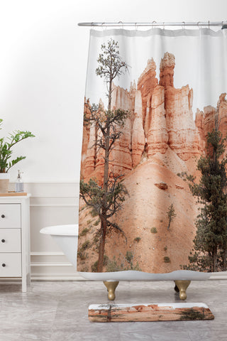 Henrike Schenk - Travel Photography Landscape Of Bryce National Park Photo Utah Nature Shower Curtain And Mat